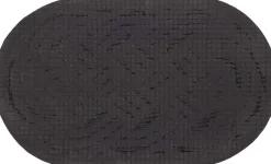 Paillasson en fibres de coco tissé et caoutchouc