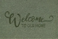 Paillasson en fibres de coco Welcome (Vert)