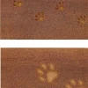 Paillasson en fibres de coco 60 x 40 cm Paw (Lot de 2)