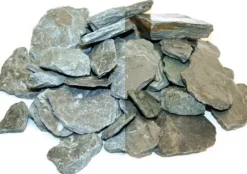 Paillis d'ardoises gris vert argenté 30/60 (1 sac de 20 kgs)