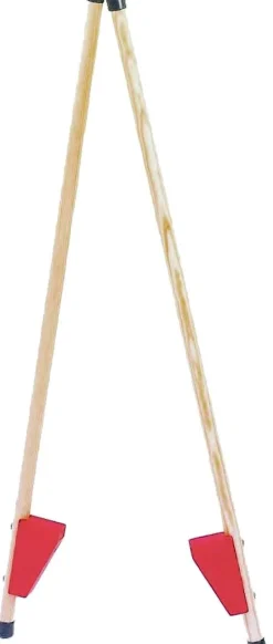 Paire d'échasses en bois 150cm