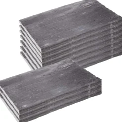 Palis de schiste ton ardoise (Lot de 10)