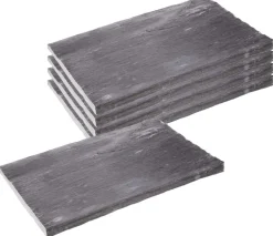 Palis de schiste ton ardoise (Lot de 5)