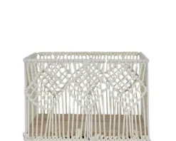 Panier rectangulaire gigogne Boho (Lot de 3)