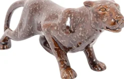 Panthère en céramique Spirit (Marron)
