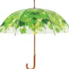 Parapluie cime de l'arbre métal et bois