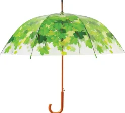 Parapluie cime de l'arbre métal et bois