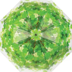 Parapluie cime de l'arbre métal et bois