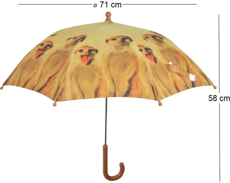 Parapluie enfant out of Africa (Suricate)