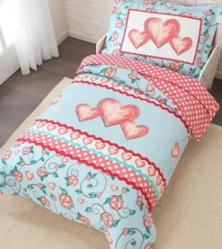 Parure de lit enfant Cœurs