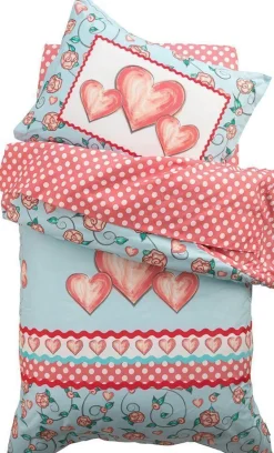 Parure de lit enfant Cœurs