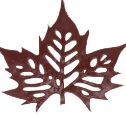 Pas japonais en fonte Feuilles (Lot de 3)