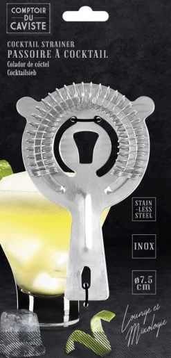 Passoire à cocktail en inox 15 cm