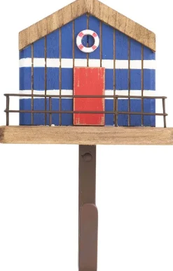 Patère en bois et métal Sea (Cabane de pêcheur)