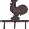 Patère en fonte 3 crochets (Coq)