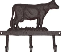Patère en fonte 3 crochets (Vache)