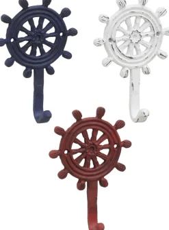 Patère en métal Gourvenail 9 x 5 x 14 cm (Lot de 3 couleurs assorties)