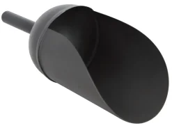 Pelle à pellets incurvée en acier galvanisé