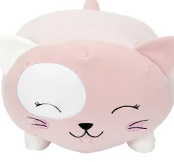 Peluche coussin 30 x 30 cm (Chat)