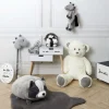 Peluche coussin 30 x 30 cm (Chien)