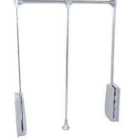 Penderie rabattable chromée pour armoire Hang (Largeur réglable de 60 à 83 cm)