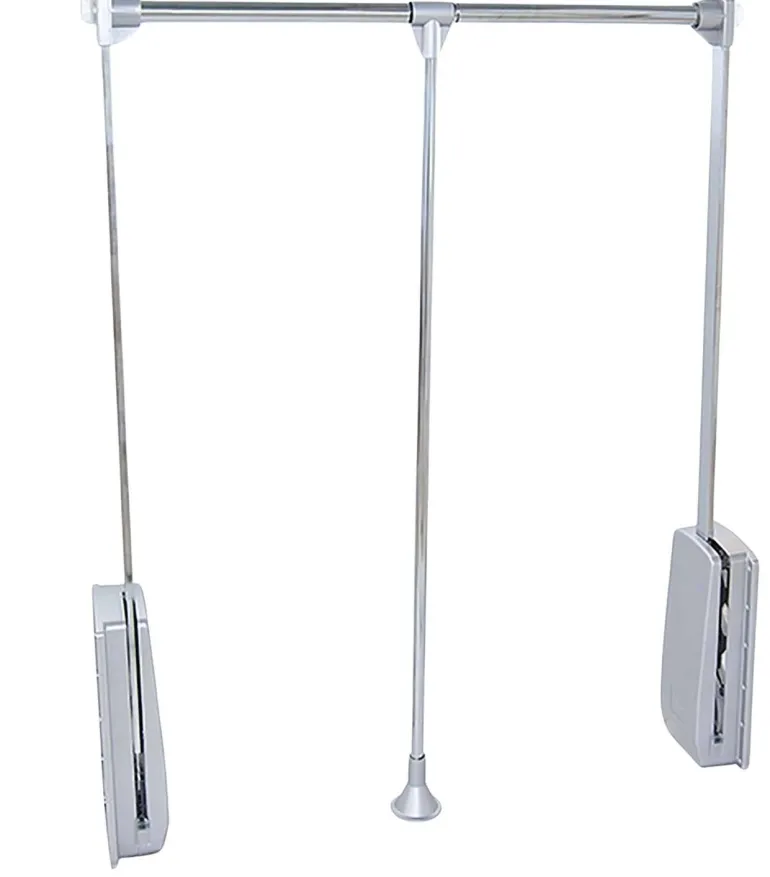 Penderie rabattable chromée pour armoire Hang (Largeur réglable de 60 à 83 cm)
