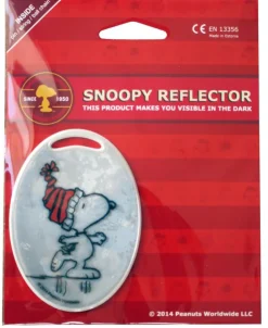 Personnage réfléchissant Snoopy (Snoopy patine)