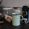 Pichet gradué en émail 1 litre