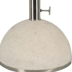 Pied de parasol granit 31,5kg (Blanc)