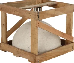 Pied de parasol granit 31,5kg (Blanc)