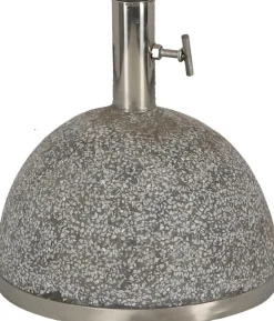 Pied de parasol granit 11 kg (Gris clair)