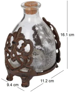 Piège à guêpes avec armature en fonte