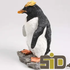 Pingouin huppé en résine (Debout)