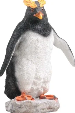 Pingouin huppé en résine (Debout)