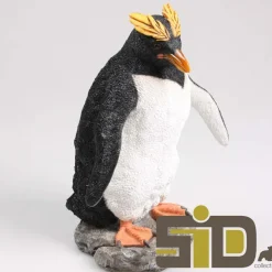 Pingouin huppé en résine (Debout)