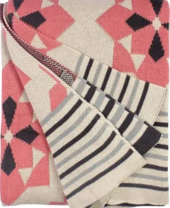 Plaid coton Ellesmere 130 x 180 cm (Rose)