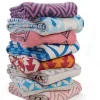 Plaid coton Symphonie 130 x 180 cm (Gris)
