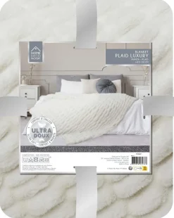 Plaid en polyester imitation fourrure Luxury 140 x 200 cm