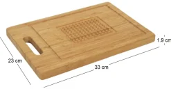Planche à découper avec empiècement de découpe