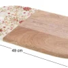 Planche à découper en manguier Alina 49 x 24.5 cm