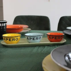 Plateau avec 3 ramequins apéros
