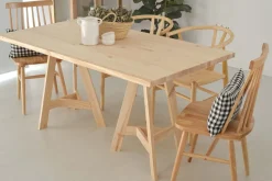Plateau de table en pin 160 x 80 cm Kit Line