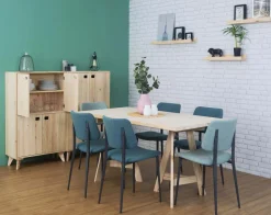 Plateau de table en pin 160 x 80 cm Kit Line