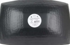 Plateau incurvé noir mat et doré (Petit modèle)