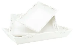 Plateaux en manguier blanc (Lot de 3)