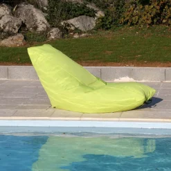 Poire intérieur extérieur en polyester Luna (Vert anis)