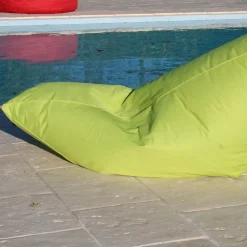 Poire intérieur extérieur en polyester Luna (Vert anis)