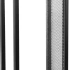 Porte-bûches design vertical en acier 120 cm
