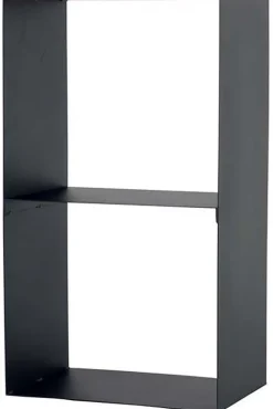 Porte-bûches 2 étages en acier Lublin