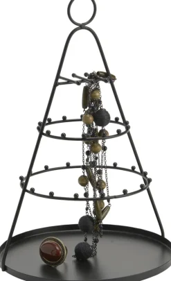 Porte bijoux en métal Cône